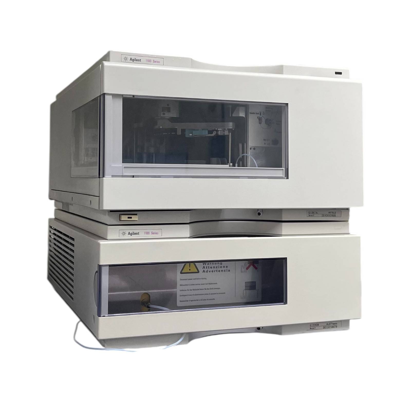 Agilent 1100 Series ALS Thermostat with WPALS Autosampler 1 Agilent 1100 Series ALS Thermostat with WPALS Autosampler